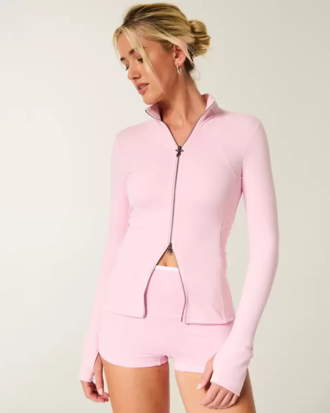 Gilly Hicks Active Recharge Slim & Snatched Full-Zip