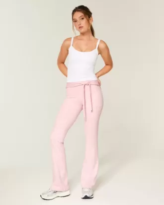 Gilly Hicks Active Recharge Tie-Waist Boot Leggings