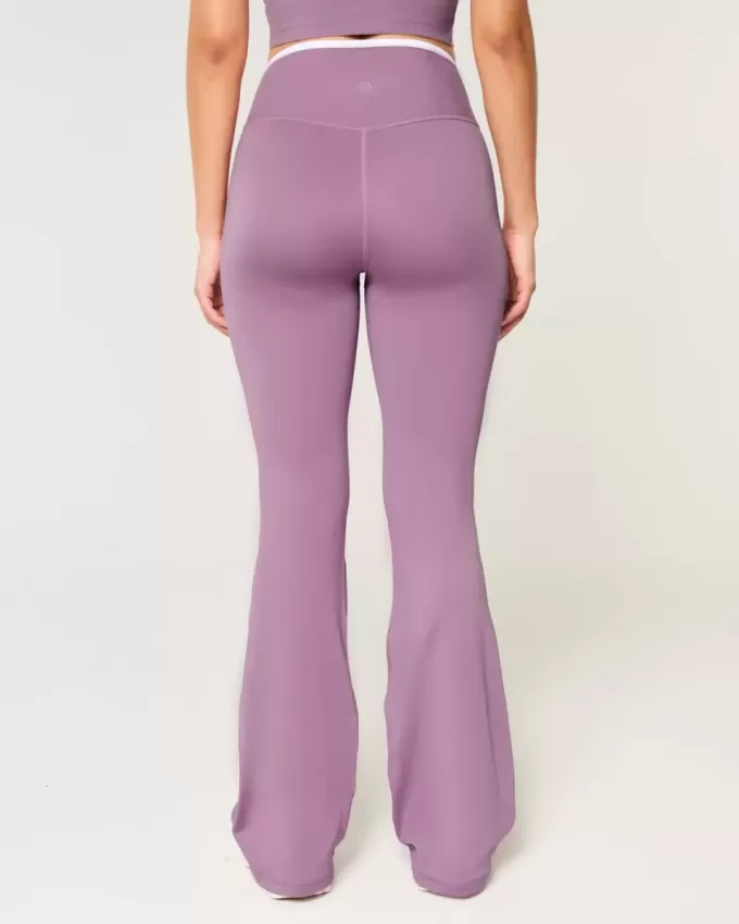 Gilly Hicks Active Recharge Tipped Flare Pants