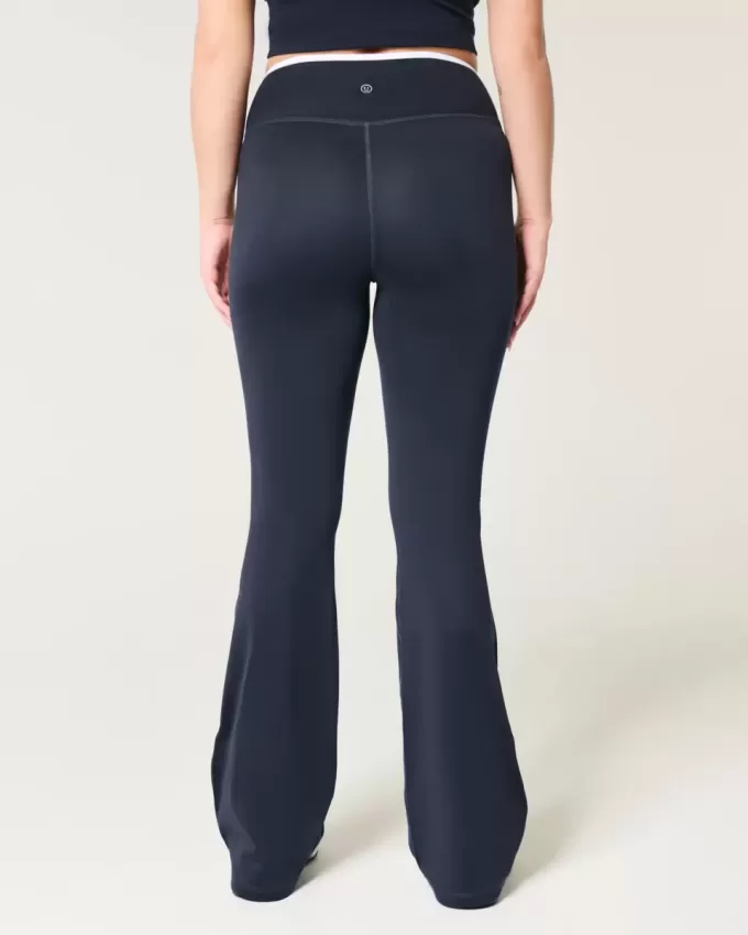 Gilly Hicks Active Recharge Tipped Flare Pants