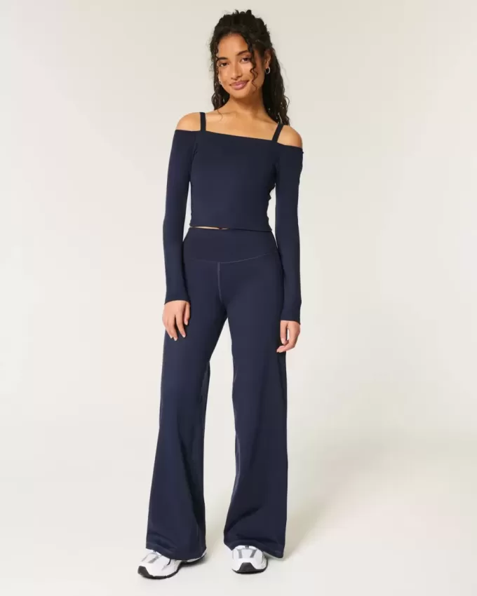 Gilly Hicks Active Recharge Wide-Leg Pants