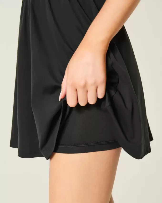 Gilly Hicks Active Recharge Wrap Halter Dress