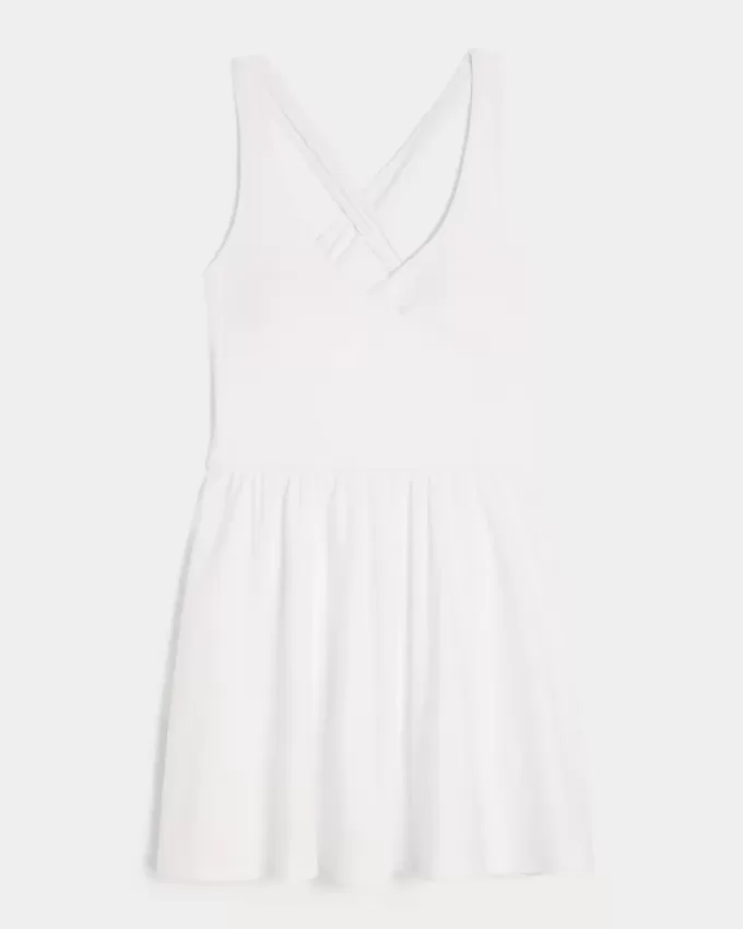 Gilly Hicks Active Recharge Wrap Halter Dress