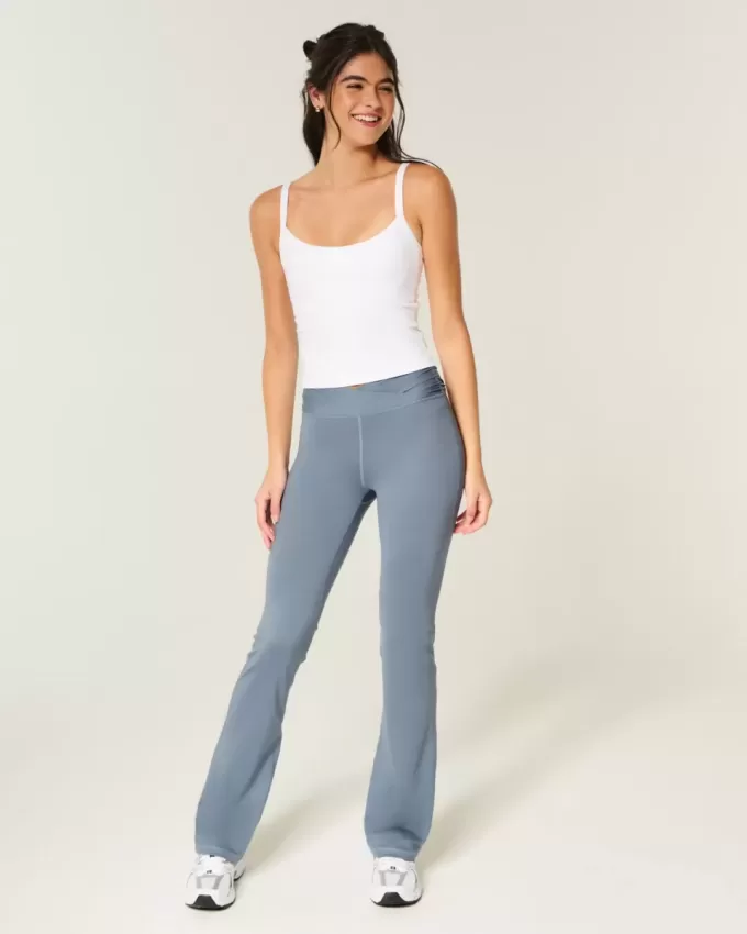 Gilly Hicks Active Recharge Wrap Waist Boot Leggings