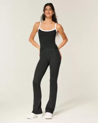 Gilly Hicks Active Recharge Wrap Waist Boot Leggings
