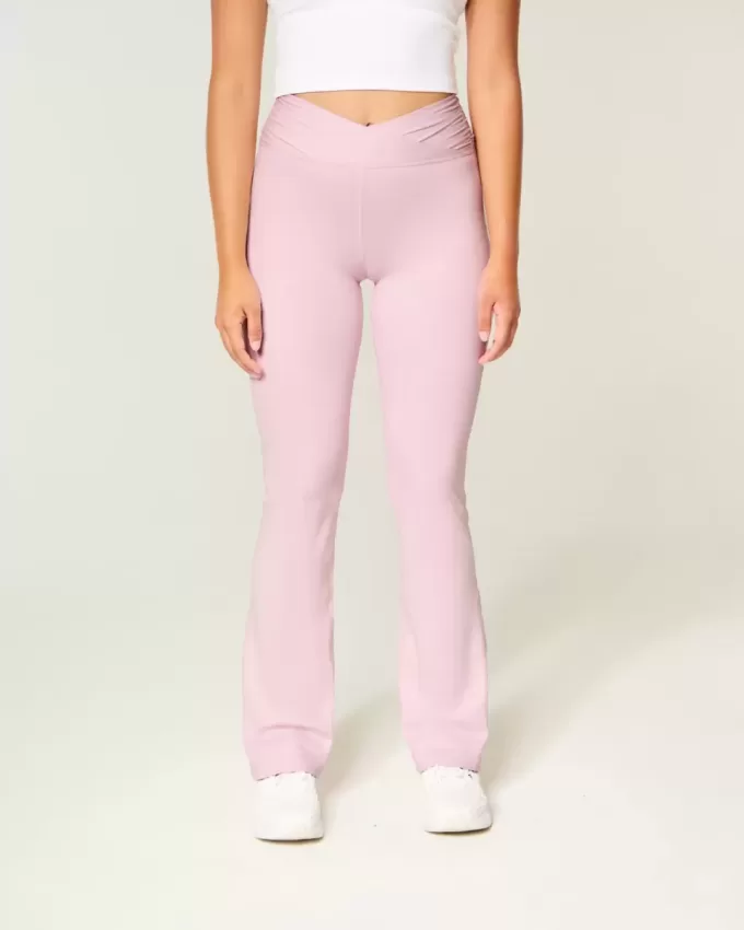 Gilly Hicks Active Recharge Wrap Waist Boot Leggings