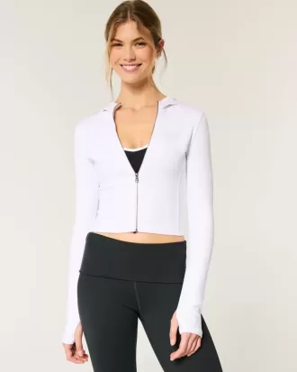 Gilly Hicks Active Recharge Zip-Up Hoodie