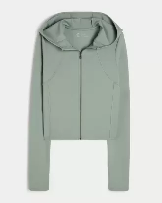 Gilly Hicks Active Recharge Zip-Up Hoodie