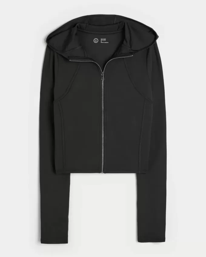 Gilly Hicks Active Recharge Zip-Up Hoodie