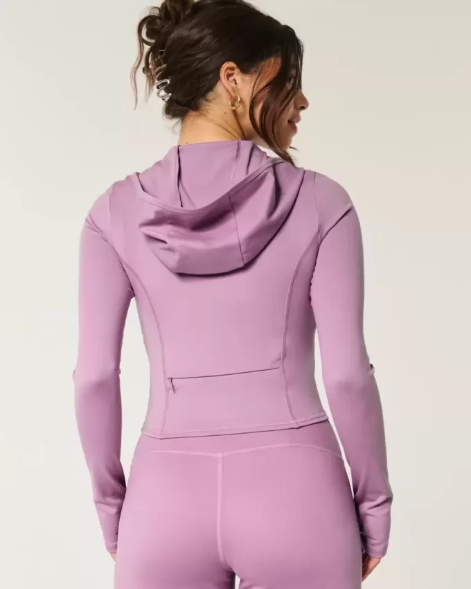 Gilly Hicks Active Recharge Zip-Up Hoodie