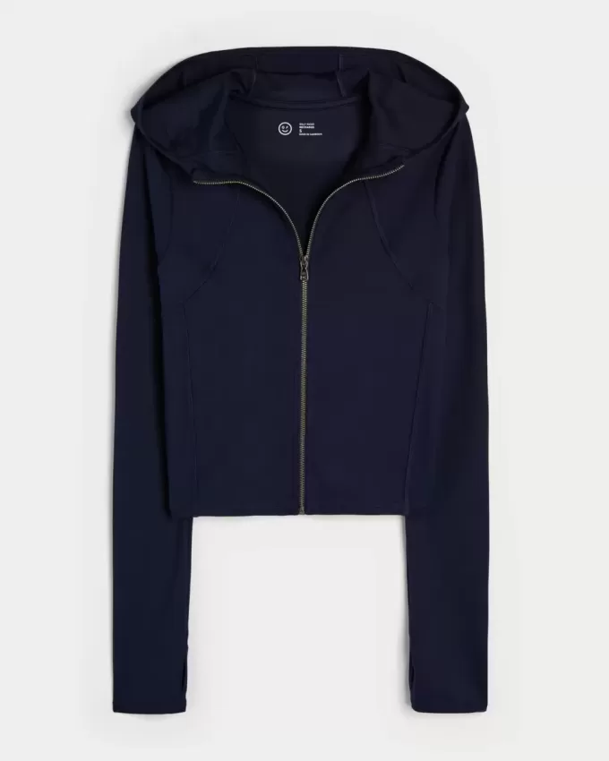 Gilly Hicks Active Recharge Zip-Up Hoodie