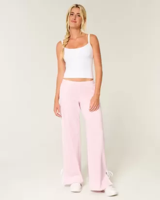 Gilly Hicks Active Side Bow Baggy Pants