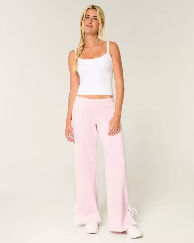 Gilly Hicks Active Side Bow Baggy Pants