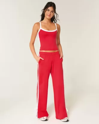 Gilly Hicks Active Side Bow Baggy Pants