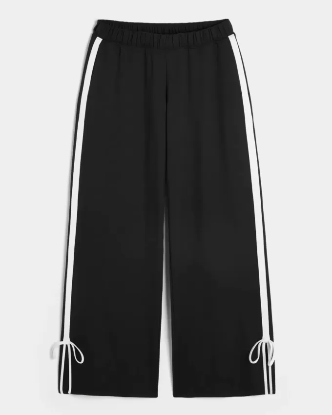 Gilly Hicks Active Side Bow Baggy Pants