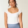 Gilly Hicks Active Tie-Back Ballet Top