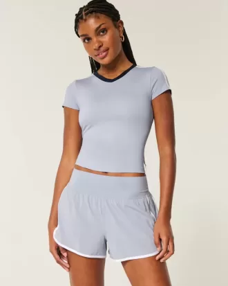 Gilly Hicks Active Tipped Running Shorts