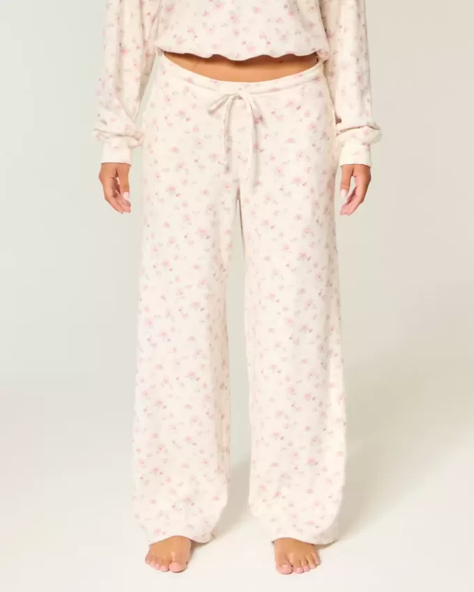 Gilly Hicks Baggy Cozy Waffle Pants