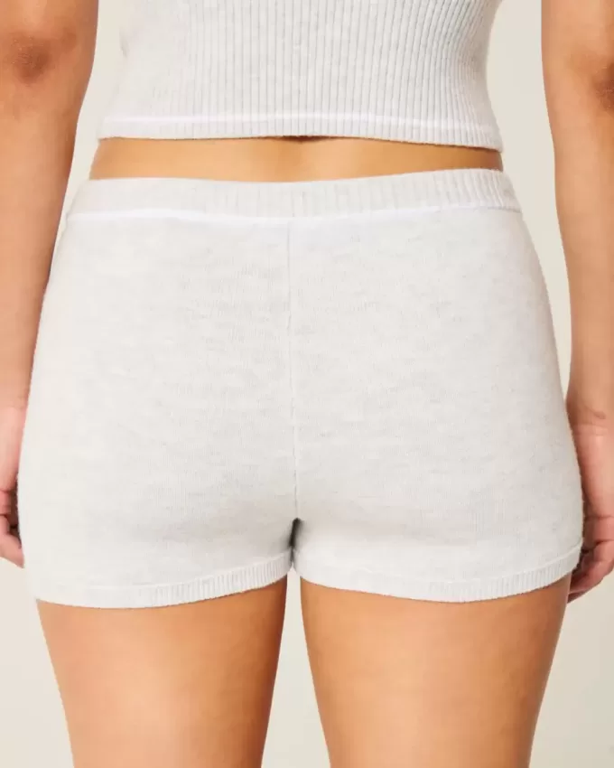 Gilly Hicks Cozy Sweater-Knit Shorts
