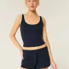 Gilly Hicks Cozy Waffle Mini Shorts
