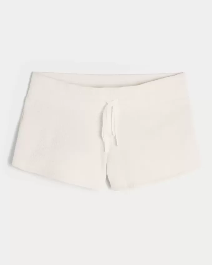 Gilly Hicks Cozy Waffle Mini Shorts