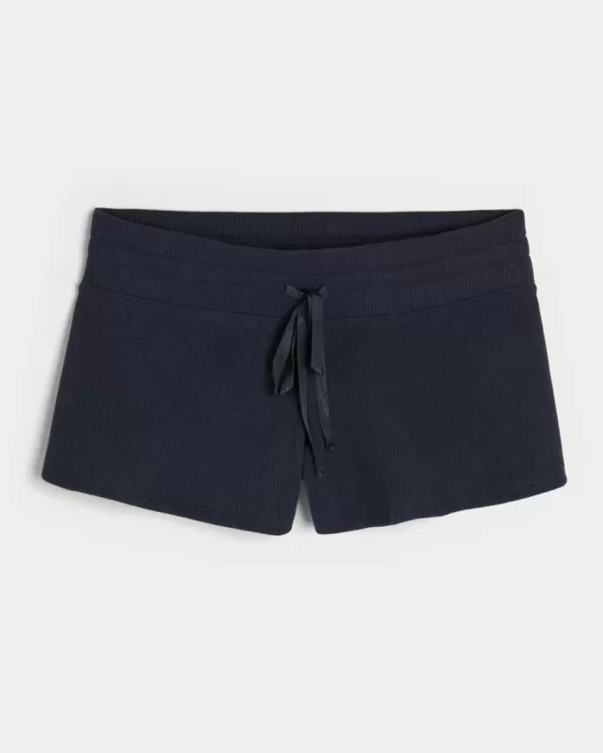 Gilly Hicks Cozy Waffle Mini Shorts