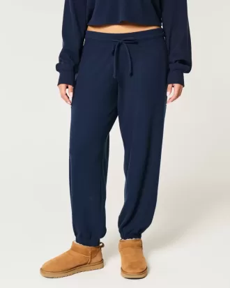 Gilly Hicks Relaxed Waffle Joggers