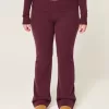 Gilly Hicks Sweater-Knit Foldover Waist Boot Pants Gilly Hicks Sweater-Knit Foldover Waist Boot Pants