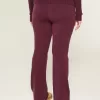 Gilly Hicks Sweater-Knit Foldover Waist Boot Pants Gilly Hicks Sweater-Knit Foldover Waist Boot Pants
