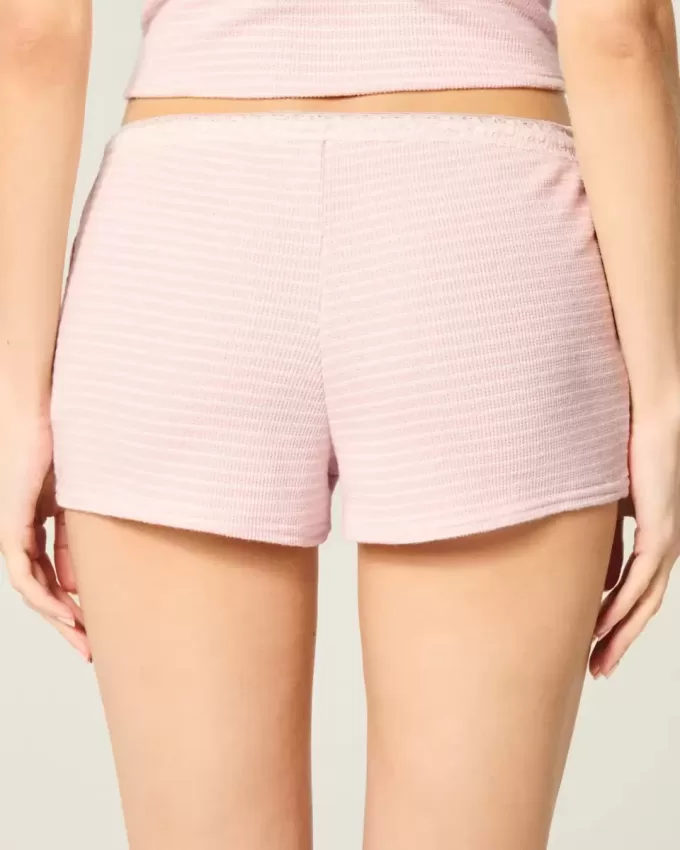 Gilly Hicks Waffle Lace Shortie Shorts