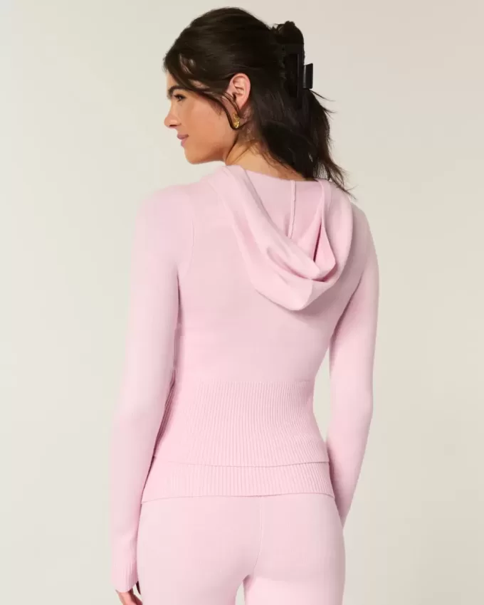 Gilly Hicks Zip-Up Sweater Hoodie