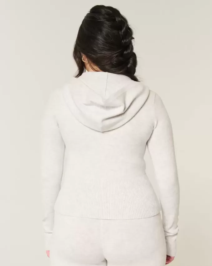 Gilly Hicks Zip-Up Sweater Hoodie