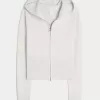 Gilly Hicks Zip-Up Sweater Hoodie