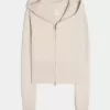 Gilly Hicks Zip-Up Sweater Hoodie