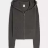 Gilly Hicks Zip-Up Sweater Hoodie