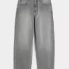 Grey Skater Baggy Jeans
