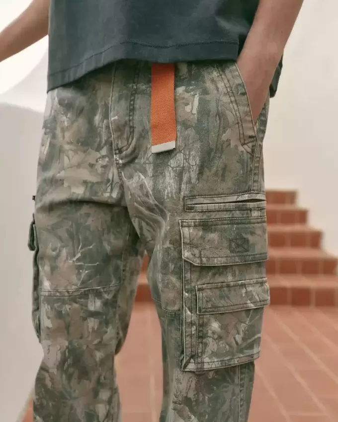 Heavyweight Loose Camo Cargo Pants Heavyweight Loose Camo Cargo Pants