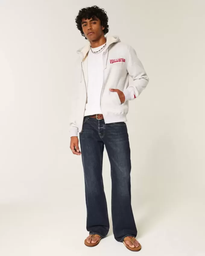 Hermosa Dark Wash Relaxed Bootcut Jeans Hermosa Dark Wash Relaxed Bootcut Jeans