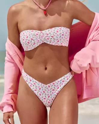 High-Leg Cheeky Bikini Bottom