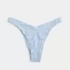 High-Leg Eyelet Cheekiest Bikini Bottom
