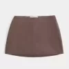 High-Rise A-Line Mini Skort