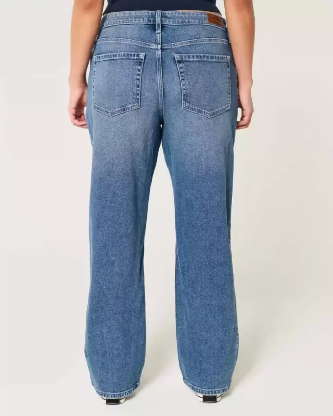 High-Rise Dark Wash Dad Jeans High-Rise Dark Wash Dad Jeans