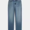 High-Rise Dark Wash Straight Jeans High-Rise Dark Wash Straight Jeans