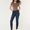 High-Rise Dark Wash Super Skinny Jeans High-Rise Dark Wash Super Skinny Jeans