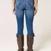 High-Rise Dark Wash Super Skinny Jeans
