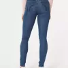 High-Rise Dark Wash Super Skinny Jeans