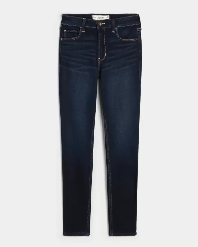 High-Rise Dark Wash Super Skinny Jeans High-Rise Dark Wash Super Skinny Jeans