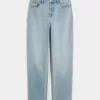High-Rise Light Wash Straight Jeans High-Rise Light Wash Straight Jeans