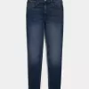 High-Rise Medium Wash Super Skinny Jeans