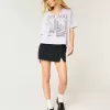 High-Rise Ponte A-Line Mini Skort